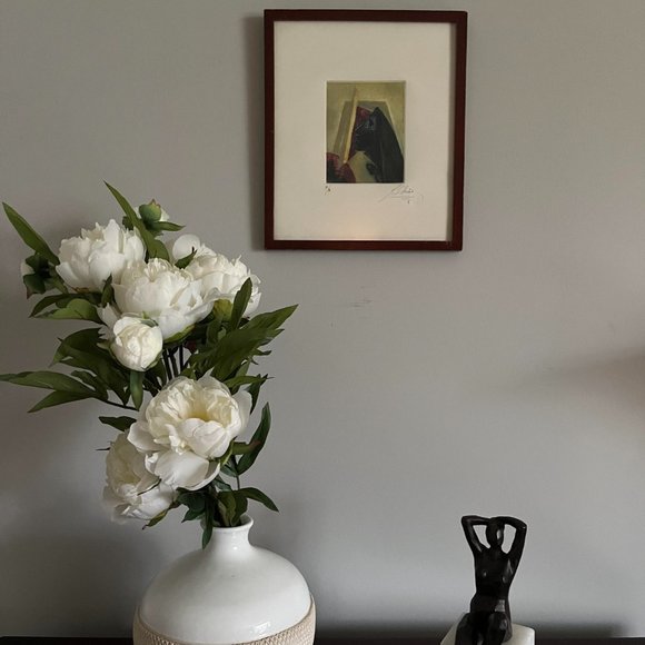 Signed Artist Proof Etching of a Woman by Mexican Artist Julio Chico - Picture 4 of 8